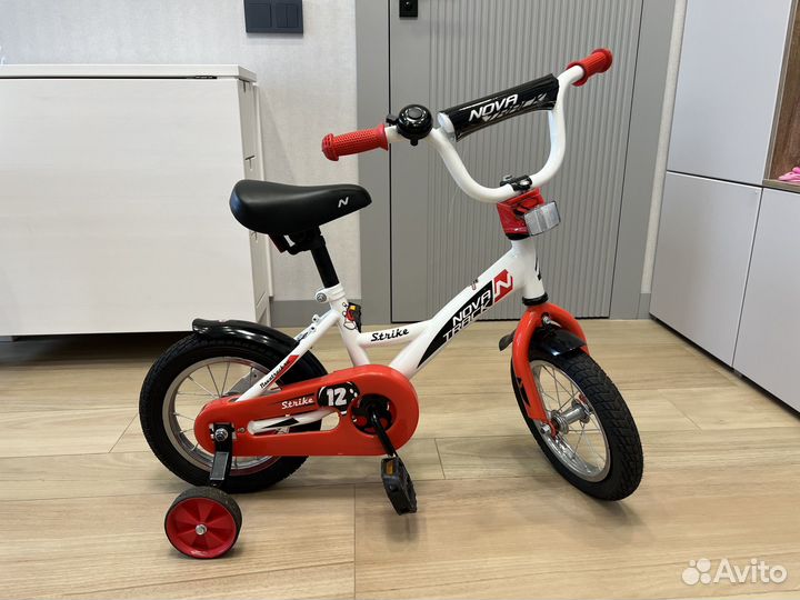 Детский велосипед Novatrack Strike 12