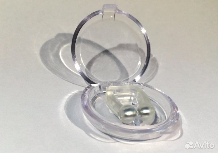 Магнитная клипса от храпа 