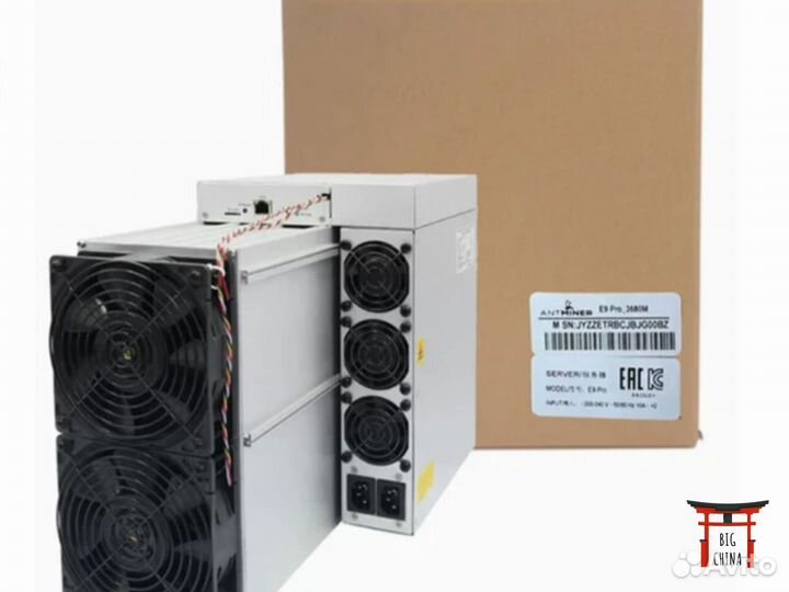 Asic майнер Antminer E9pro 3826
