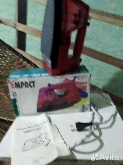 Новый утюг с паром