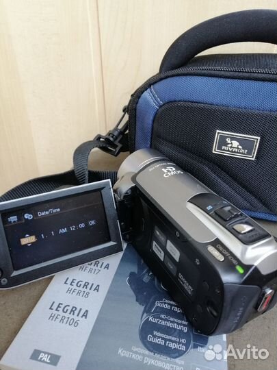 Цифровая видеокамера Canon legria HF R106 Grey (sd