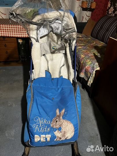 Коляска санки