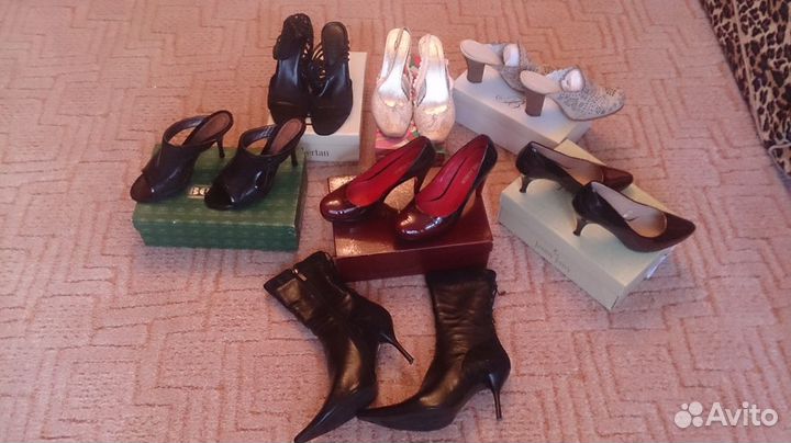 Туфли, сапоги, сабо