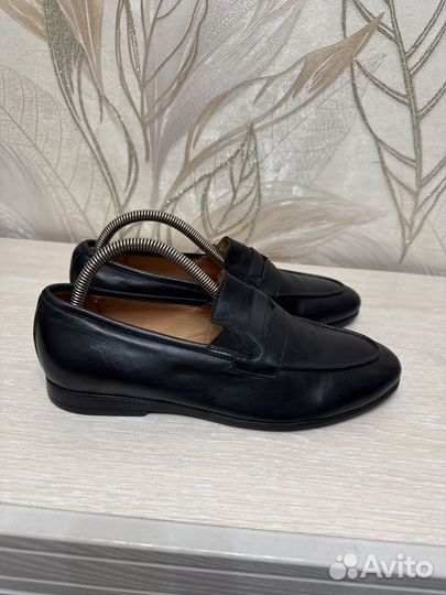 Лоферы женские 39 натуральная кожа basic