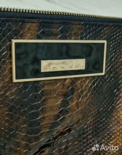 Клатч из натуральной кожи. Новый