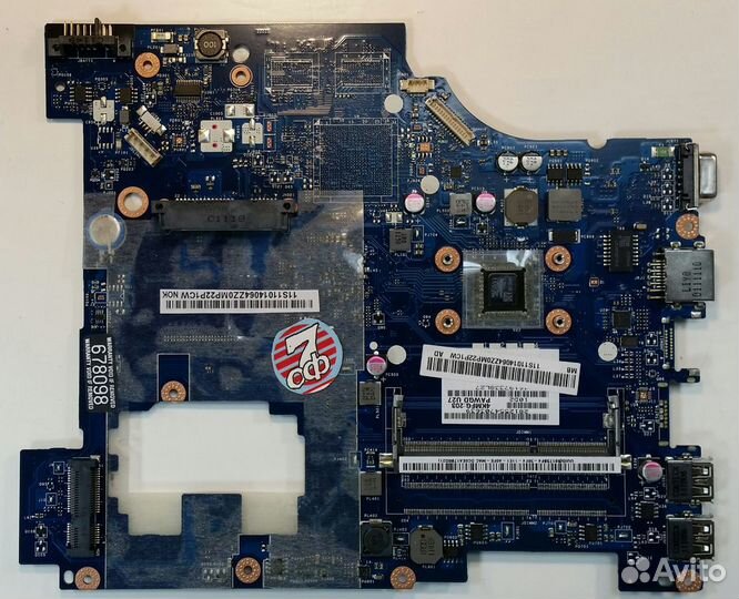 Материнская плата ноутбука Lenovo G575 новая