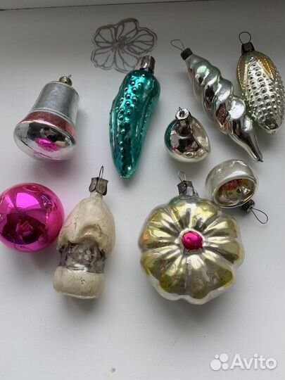 Елочные игрушки СССР