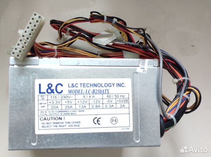 Блок питания 300 и 400 W, дисковод 1,44