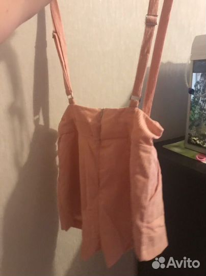 Шорты вельветовые