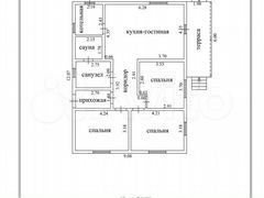 Дом 111,5 м² на участке 6,2 сот.