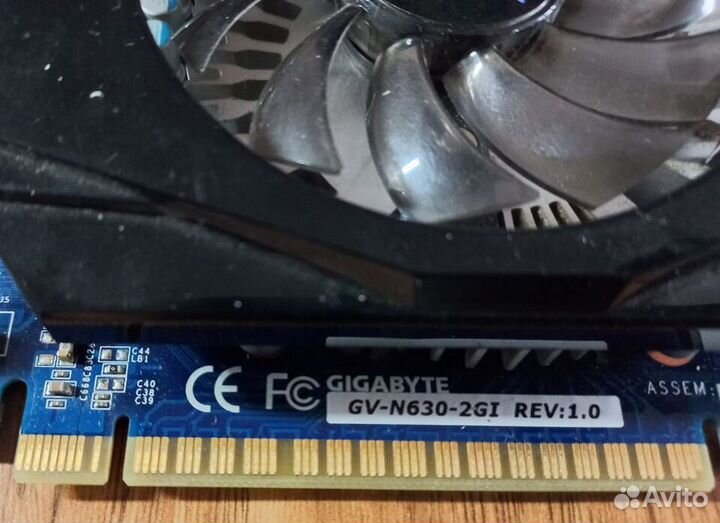 Продам видеокарту nvidia GeForce GT 630 GPU 2Gb