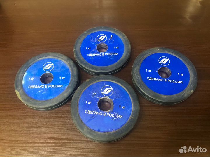 Блины для гантелей 1 кг