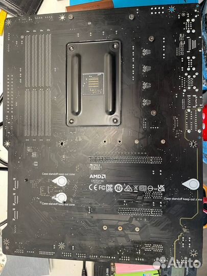 Материнская плата на запчасти msi B550-A PRO