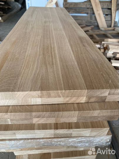 Ступень Дуб цельноламельный 40*300*1000