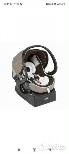 Автолюлька chicco с базой