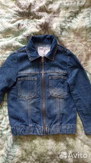 Джинсовка для мальчика 116р