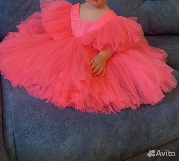 Пышное платье на 1 годик