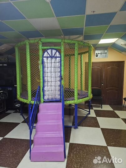 Батут с сеткой бу