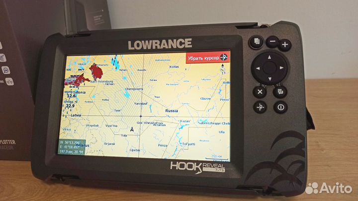 Lowrance Hook Reveal 7 RUS Tripleshot