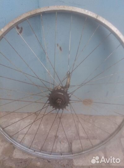 Колесо заднее 28 с планетаркой