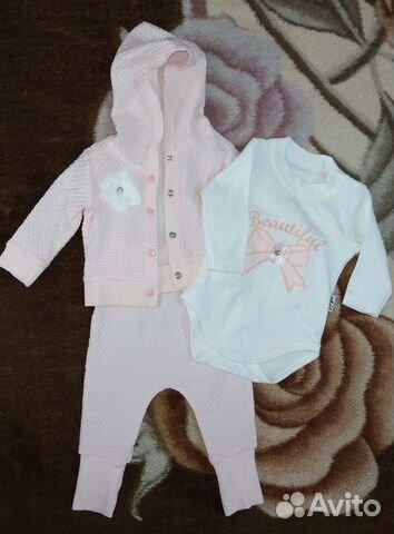 Одежда пакетом для девочки 56