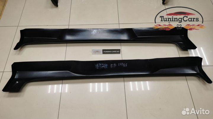 Накладки на пороги пластиковые KIA Spectra