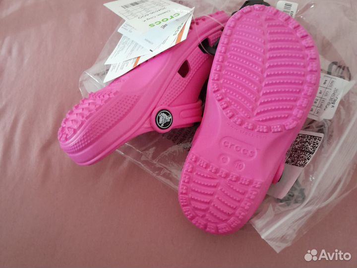 Crocs c10 сабо новые