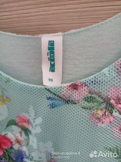 Платье для девочки 98