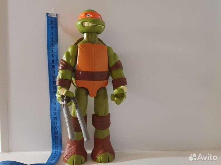 Фигурка Черепашки Ниндзя-Микеланджело XL (27 см)