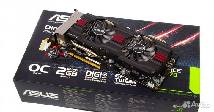 Видеокарта GTX 770 2gbddr5