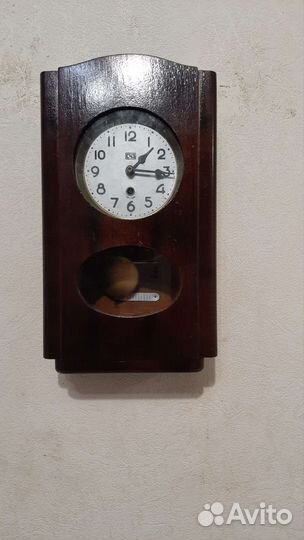 Настенные часы счз (ходики)