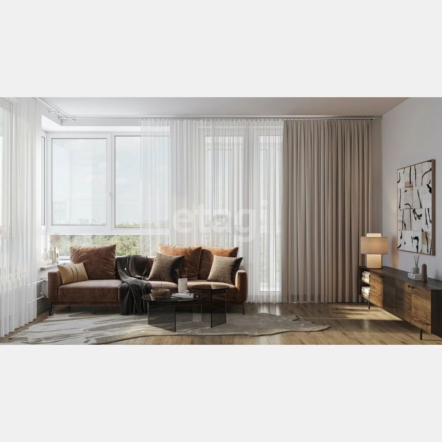 1-к. квартира, 32,3 м², 12/17 эт.