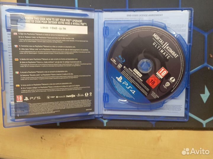 Mortal kombat 11 ps4 диск