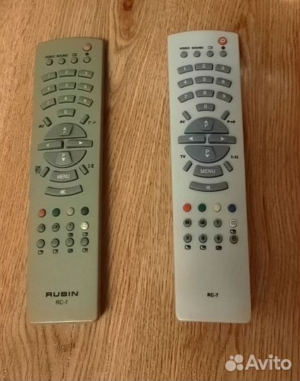 Пульты ду для телевизора Rubin