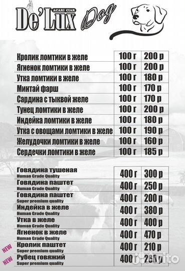 Корм для собак