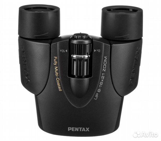Бинокль Pentax UP 8-16x21, черный