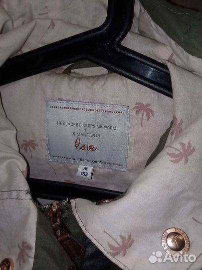 Куртка Tom Tailor для девочки, лёгкая