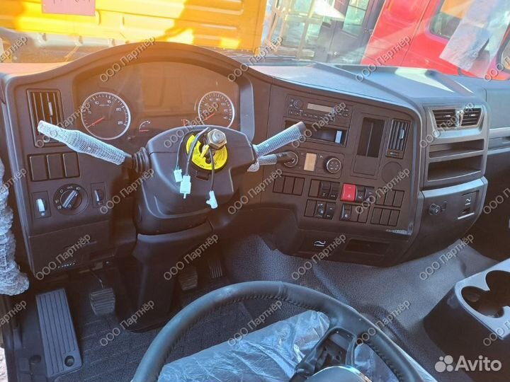 Кабина Shacman Х3000 Самосвал Зеленая под Cummins