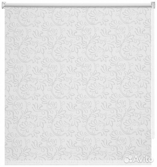 Штора рулонная Нежность 160x175 см белый