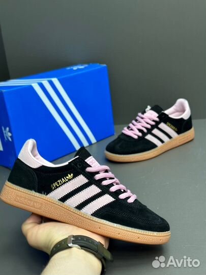 Кроссовки Adidas Spezial Black Pink