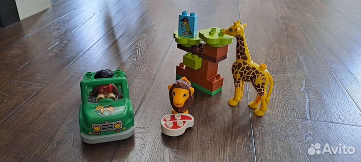 Lego дупло вокруг света Африка