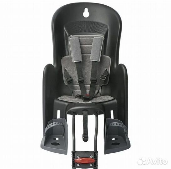 Детское велокресло Polisport bilby maxy FF black