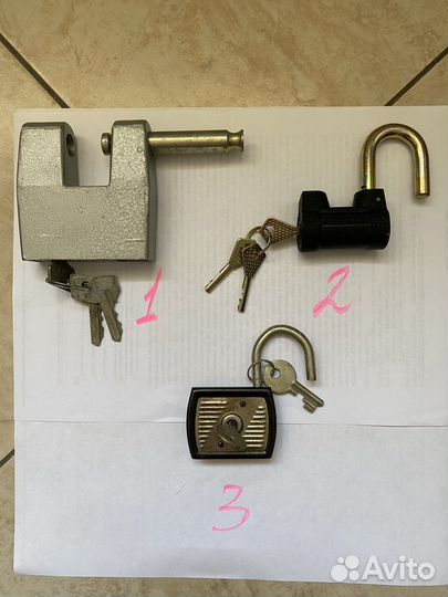 Замок навесной. Новый. Производсво СССР