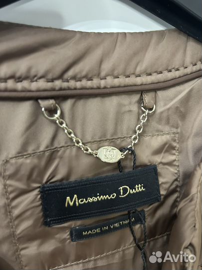Куртка коричневая Massimo Dutti