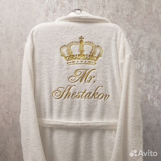 Махровый халат