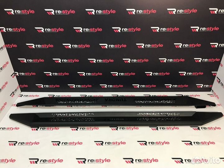 Пороги Toyota Tundra Железные