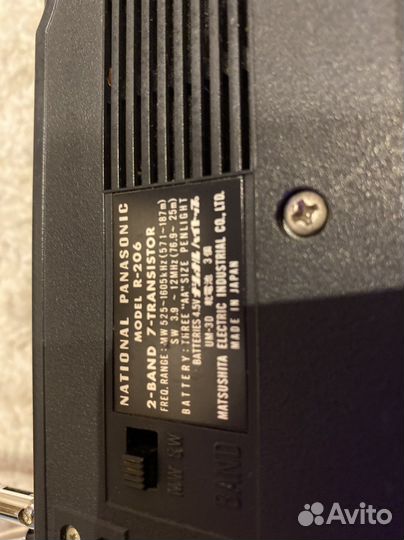 Радиоприемник National Panasonic made in Japan1960