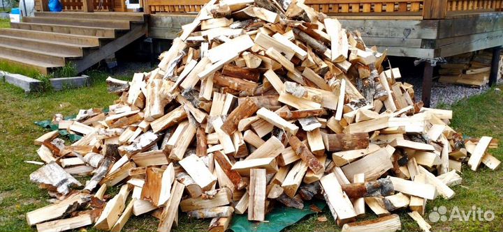 Дрова в укладку