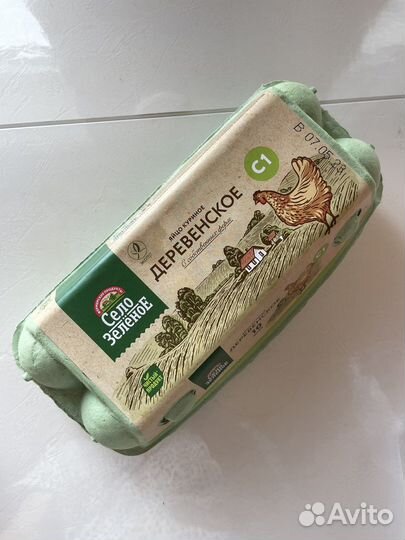 Упаковка для куриных яиц