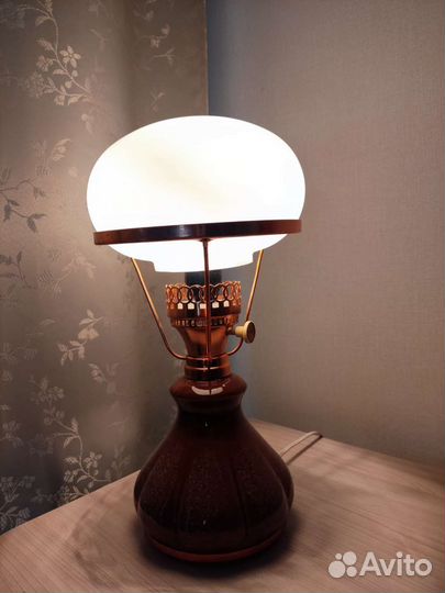 Лампа настольная зик винтаж СССР